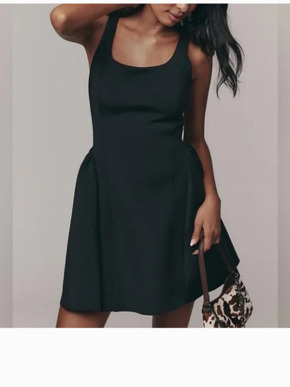 Maeve Sleeveless Seamed Fit & Flare Mini Dress NWT XS